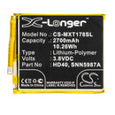 Cameron Sino Cs Mxt178Sl 2700Mah Battery For Motorola Mobile