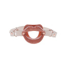 Sex And Mischief Peaches N Creame Silicone Lips Peach Mouth Restraint