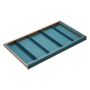 B Series Pull Out Wardrobe Storage Tray Fits 900Mm Teal Finish