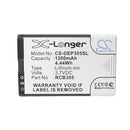 Cameron Sino Cs Dep305Sl 1200Mah Battery For Bea Fon L215 Phone