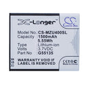 Cameron Sino Cs Mzu400Sl 1500Mah Battery For Navon Mizu M400 Phone