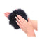 Sex And Mischief Cougar Spiked Sensory Glove Navy Blue Furry Glove