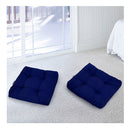 2 Pieces 53 X 53 Cm Patio Chair Seat Cushions For Indoor And Outdoor
