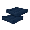 2 Pieces 53 X 53 Cm Patio Chair Seat Cushions For Indoor And Outdoor