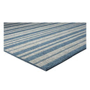 Navy Stripe Palm Beach Rug 155Cmx220Cm