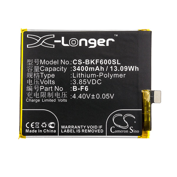 Cameron Sino Cs Bkf600Sl 3400Mah Battery For Vivo Nex Mobile