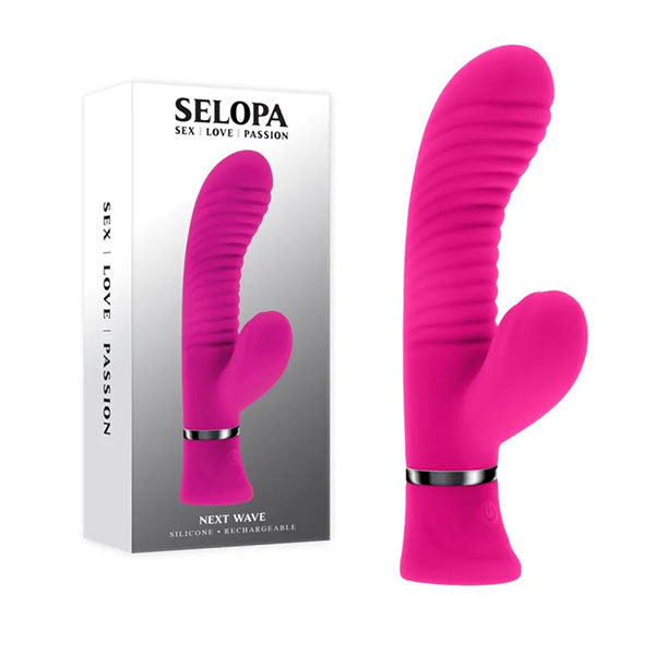 Selopa Next Wave Pink Usb Rechargeable Dual Vibrator