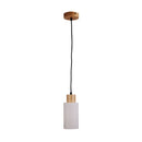 Nina Glass And Timber Pendant