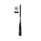 Sex And Mischief Noir Whip Black 40 Cm Rubber Whip
