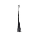 Sex And Mischief Noir Whip Black 40 Cm Rubber Whip