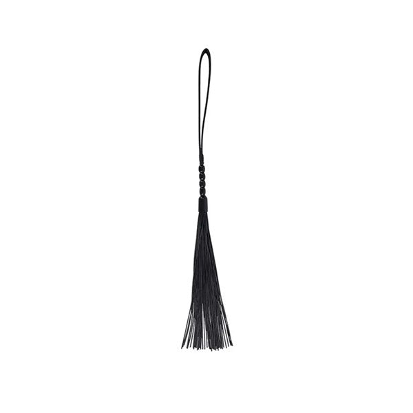 Sex And Mischief Noir Whip Black 40 Cm Rubber Whip