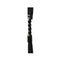 Sex And Mischief Noir Whip Black 40 Cm Rubber Whip
