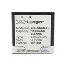 Cameron Sino Cs Nk6Mxl 1100Mah Battery For Nokia 9300I Mobile