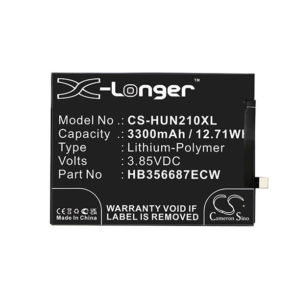 Cameron Sino Cs Hun210Xl 3300Mah Battery For Huawei Nova 2 Plus Mobile