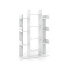 Tree Bookshelf With 13 Open Shelves For Living Room Study Office Brown