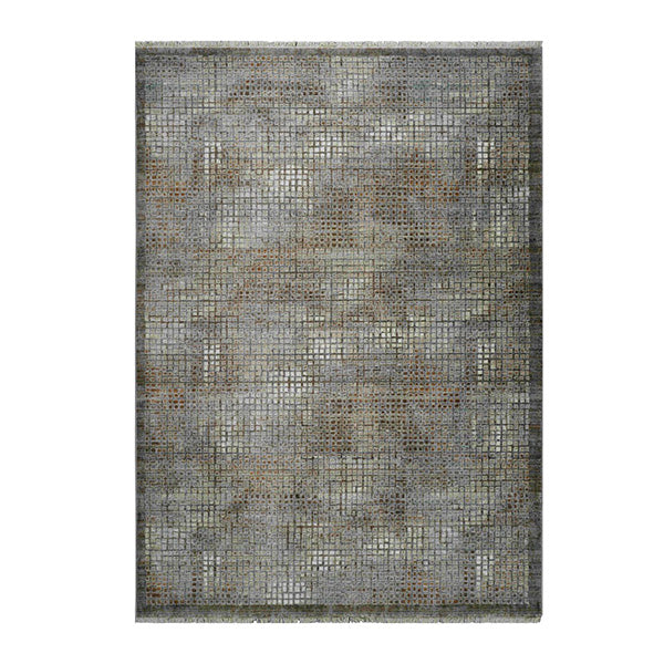 Olivia Grid Copper Rug