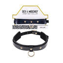 Sex And Mischief Orbit Day Collar Black Collar