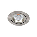 Gyro Led Brushed Steel Dimmable Recessed Junistar