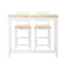 Bar Table Set Stools Chairs Kitchen Dining Breakfast Cafe Tables