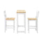 Bar Table Set Stools Chairs Kitchen Dining Breakfast Cafe Tables