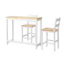 Bar Table Set Stools Chairs Kitchen Dining Breakfast Cafe Tables