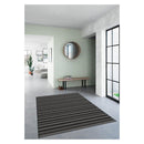 Outdoor Polypropylene Black And White Rug 80Cmx150Cm