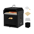Multipurpose Outdoor Pizza Oven With 2 Layer Detachable Grill