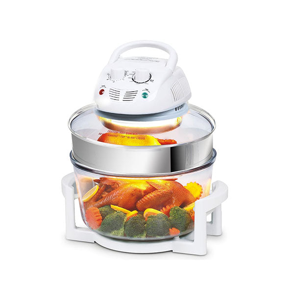 Family Turbo Convection Oven Broiler Cooker 17L A18 White