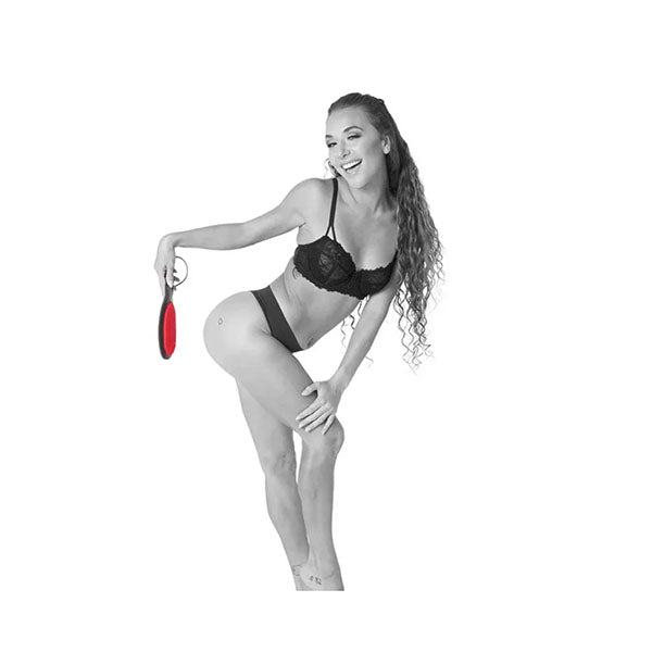 Sex And Mischief Amor Paddle Red Black Spanking Paddle