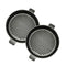 25Cm Round Ribbed Cast Iron Frying Pan With Handle
