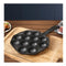 18Cm Cast Iron Takoyaki Fry Pan Octopus Balls Maker 12 Hole Grill Mold