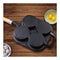 Soga 2X 4 Mold Cast Iron Breakfast Pancake Omelette Non Stick Fry Pan