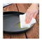 26Cm Round Cast Iron Frying Pan Skillet Griddle Sizzle Platter