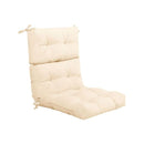 High Back Cushion Seat Pads With Non Slip Rope Belts