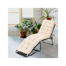 Patio Lounge Chair Cushion With 4 String Ties