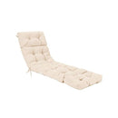 Patio Lounge Chair Cushion With 4 String Ties