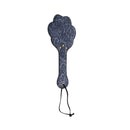 Sex And Mischief Cougar Paw Paddle Navy Blue Gold Spanking Paddle