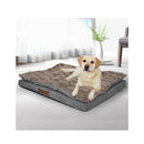 Dog Calming Bed Pet Cat Removable Khaki