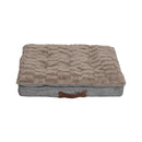 Dog Calming Bed Pet Cat Removable Khaki