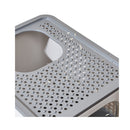 Cat Litter Box Fully Enclosed Kitty Coffee And Grey