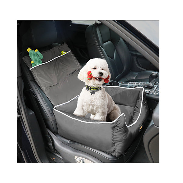 Dog Car Booster Seat Belt Pet Backrest