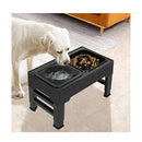 Elevated Pet Feeder Height Adjustable