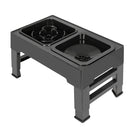 Elevated Pet Feeder Height Adjustable