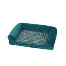 Pet Bed Sofa Dog Bedding Soft Warm Blue