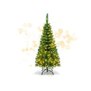 198Cm Artificial Pencil Tree With Pvc Branch Tips And Led Lights