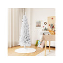 Artificial Pencil White Christmas Tree