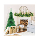 198Cm Artificial Pencil Tree With Pvc Branch Tips And Led Lights
