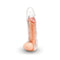 Size Up 3 Inch See Thru Penis Extender with Ball Clear Penis Sleeve