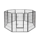 100Cm 8 Panel Height Pet Playpen With Anti Rust Material For Dog Cat