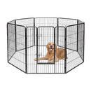 100Cm 8 Panel Height Pet Playpen With Anti Rust Material For Dog Cat